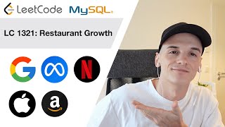 YouTube video 'LeetCode 1321: Restaurant Growth [SQL]'