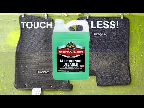 How to Clean Carpet Floor Mats : Meguiars All Purpose Cleaner