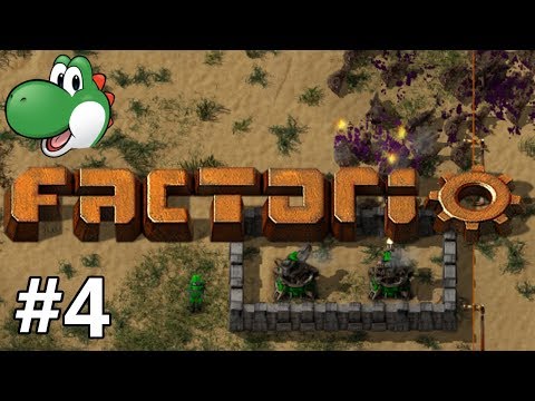 Let's Play Factorio 0.16 - Part 4 [Desert Deathworld Marathon]