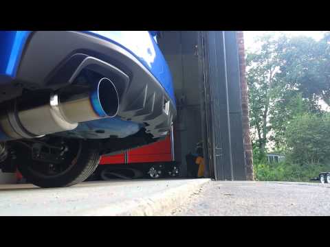 2015 sti tomei exhaust & Iv downpipe