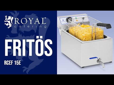 video - Fritös - 17 l - För fisk