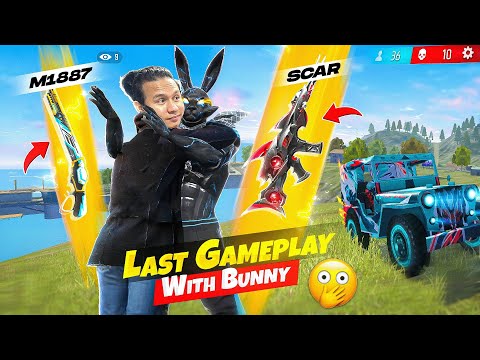 My Last Solo vs Squad Gameplay with Black Bunny Rare Bundle 😱 Tonde Gamer - Free Fire Max