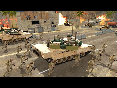 The Siege of Fallujah City Streets... - Gates of Hell: Modern Mod Battle Simulator