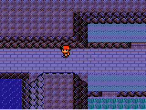 Pokemon Crystal: Getting to Mt. Silver.