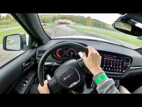 2021 Dodge Durango SRT Hellcat - POV Track Drive (Road America)