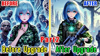 Part 2: Apocalypse Descends: She Claims the Only Safe Zone and Gains Weapons by Slaying Zombies!