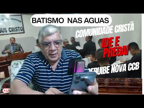 RADIO#CCB#Batismo nas aguas# Caraguava Peruibe Nova CCB