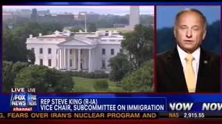 Congressman Steve King on Fox News - Response to the DREAM Act