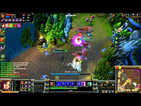 LOL Epic - Talon Escape + Katarina Double Kill