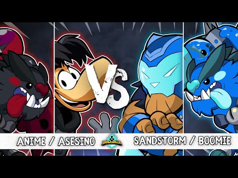 Sandstorm/Boomie VS anime/Asesino| BRAWLHALLA RANKED 2v2