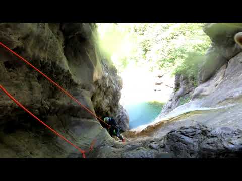 CANYONING RIO NERO PALVICO INTEGRALE TORRENTE RE DI ANFO  GIMMI GABRI FAUSTO
