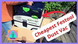 Cheapest Festool Shop Vac (I could buy)  Festool Cleantec Mini 1 dust extractor.