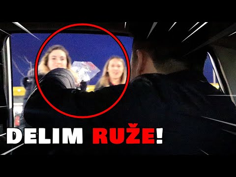 DELIM RUZE PROLAZNICIMA ZA 8. MART !