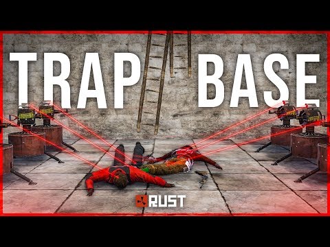 SALTY CLAN Gets BAITED into TRAP BASE - Rust Trap Base Gameplay