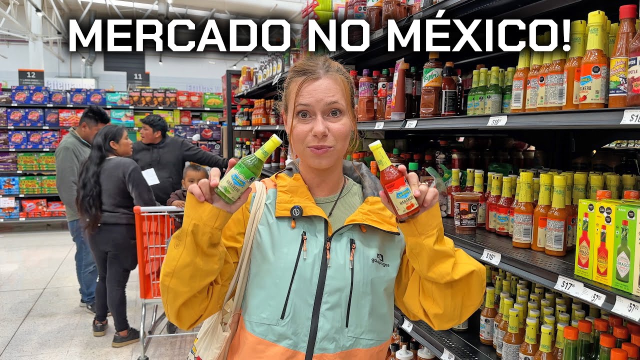 MERCADO NO MÉXICO! É chocante o que tem aqui