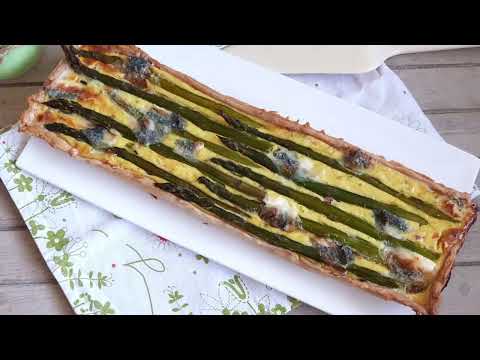 Comment faire une Quiche aux asperges, jambon et fromage de chèvre 🤔