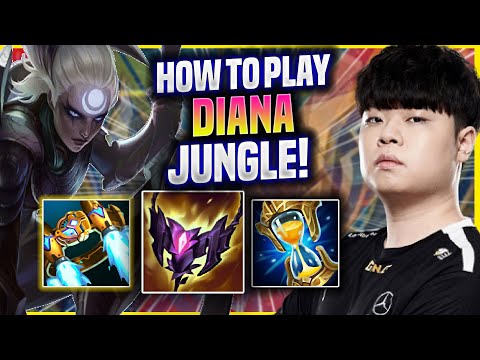 LEARN HOW TO PLAY DIANA JUNGLE LIKE A PRO! - GEN.G Clid Plays Diana JUNGLE vs Talon! |