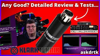 Video thumbnail for Klark Teknik CT1 Mic Booster - Detailed Review and Tests by askdrtk