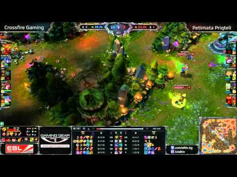 League of Legends, Eps сезон 7, Crossfire Gaming vs Petimata Priqteli, Групи #6