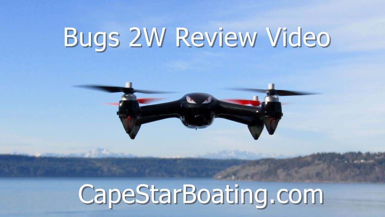 Dron MJX Bugs 2 brushless, černá