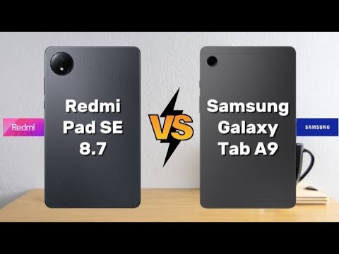redmi pad se 8.7 vs samsung galaxy tab a9