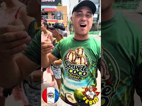 SORVETE NO COCO E ÁGUA A VONTADE E COM ELE EM MACEIÓ