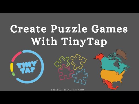 How to Create Educational Puzzle Games on TinyTap