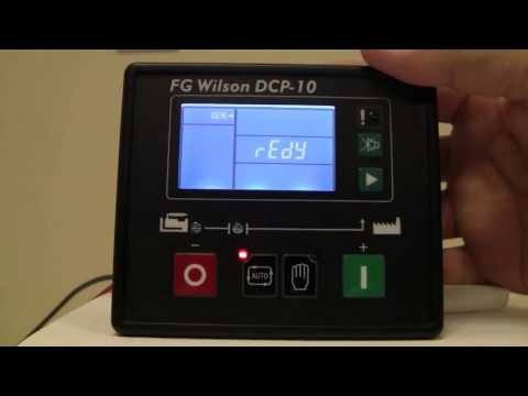IGSPL - How to Navigate a FG Wilson DCP 10 IGSPL - How to Navigate a FG Wilson DCP 10