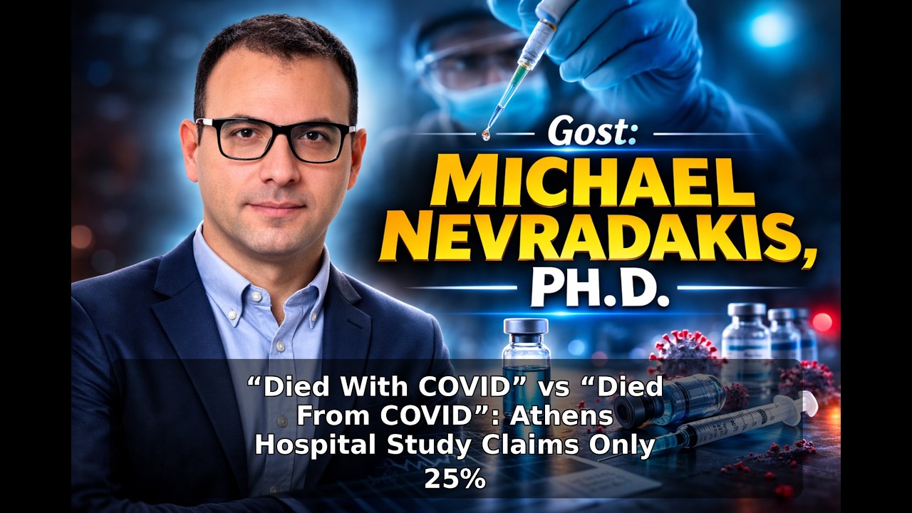 “Died With COVID” vs “Died From COVID”: Athens Hospital Study Claims Only 25%