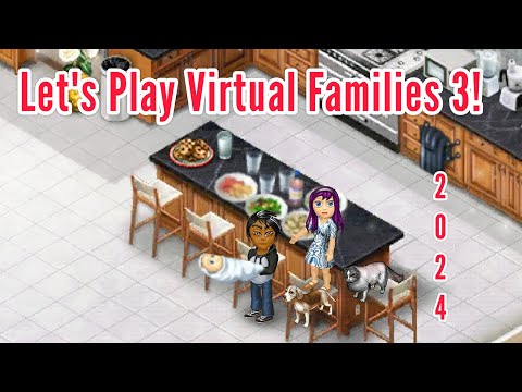 Virtual Families 3 | Just Gaming Part 28 - YouTube