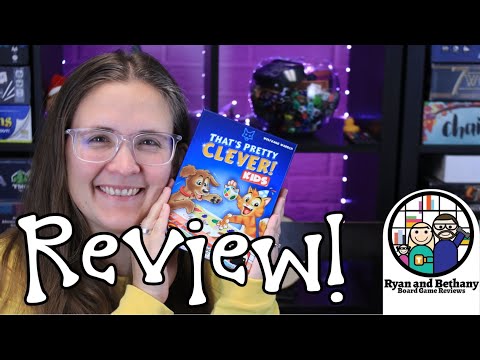 Ryan and Bethany review That's Pretty Clever! Kids!