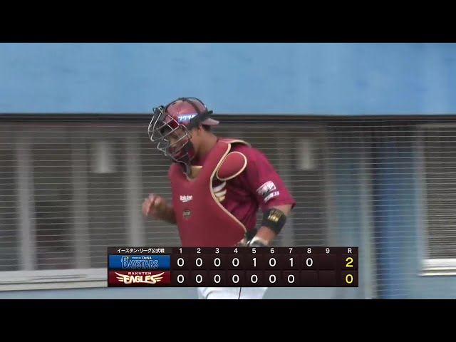 【ファーム】素晴らしい送球を見せる!! イーグルス・堀内謙伍が盗塁を阻止!!  2024年6月16日 東北楽天ゴールデンイーグルス 対 横浜DeNAベイスターズ
