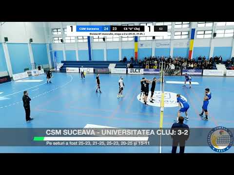 CSM Suceava – Universitatea Cluj: 3-2