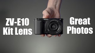 Video thumbnail for Sony ZV-E10 Photos with the Kit Lens 16-50mm f3.5-5.6 by Mark Bennett's Camera Crisis