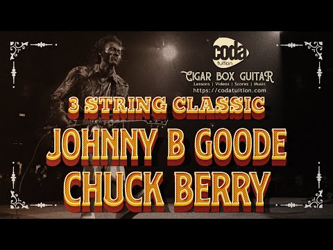 3 String Classic - Chuck Berry for Cigar Box Guitar