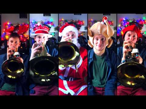 We Three Kings (Big Band style) Brass Quintet Arrangement with sheet music