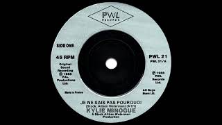 Kylie Minogue - Je Ne Sais Pas Pourquoi