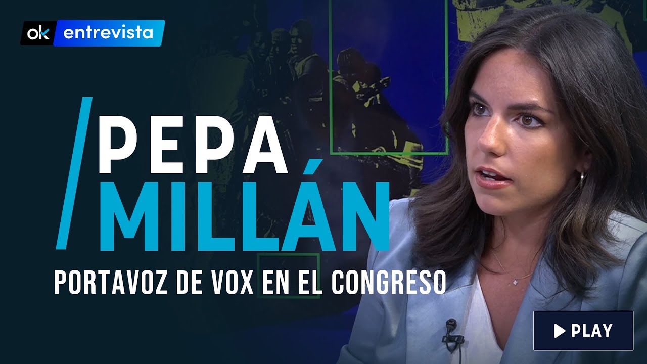 Entrevista completa a Pepa Millán, portavoz de Vox en el Congreso