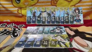 【妖魔神の生声実況】トレッカ.com販売、艦これAC裏袋3袋付きホロ10枚セット袋、開封動画＠4