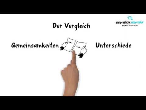 Deutsch - Einfach erklärt: Die Interpretation eines Gedichts - der Gedichtvergleich (Abitur)