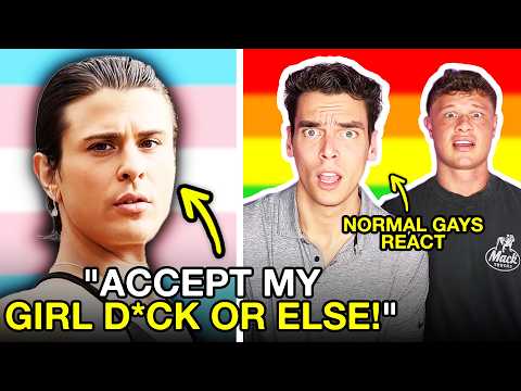 NORMAL GAYS react to viral “trans” CRIMINAL preying on women!