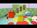 We Use Building Blocks To Make Stairs So We Reach The Diamond Door