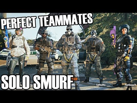 Solo Smurf: Team Coordination - Rainbow Six Siege (White Noise)