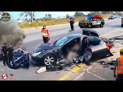 Top 30 Best Brutal Car Crash Moments 2025 – Idiots in Cars Get Instant Karma