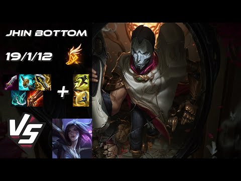 BOTTOM Jhin vs Kai'Sa - EU Grandmaster Patch 26.1
