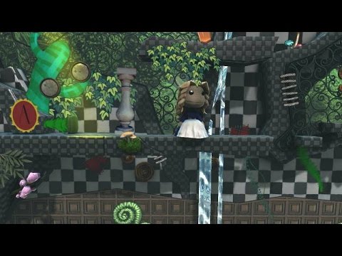 LittleBigPlanet 2 Disneyland Part 60 Alice in Wonderland: Down the Rabbit-Hole