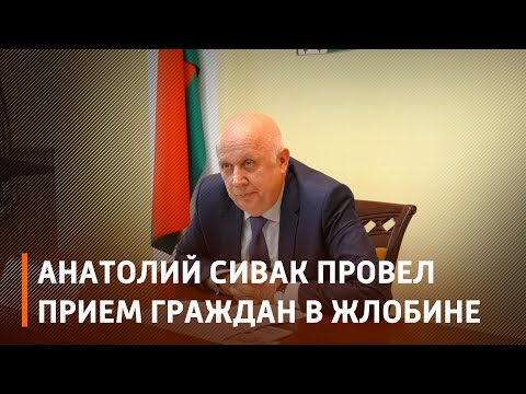 В Жлобине прием граждан провел заместитель премьер-министра Республики Беларусь Анатолий Сивак видео