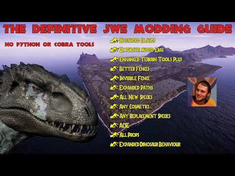 How to Install ALL of the Best Jurassic World Evolution Mods - With Timestamps - Definitive Guide