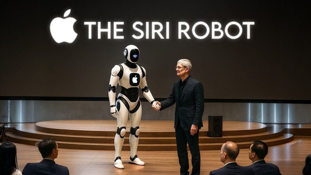 Apple Is Unveiling The SIRI AI ROBOT