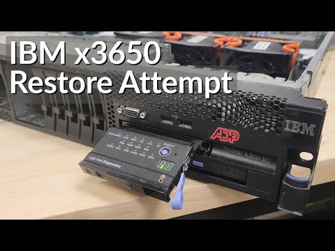 IBM System x3650 M2 Restoration: Part 2